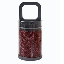 Потяните Тип стеклянный контейнер для хранения еды Bottlevacuum герметичный может Творческий термостойкий разное зерно бак для хранения стакан для хранения может