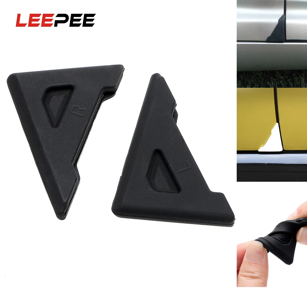 LEEPEE 2 шт. силиконовая крышка угла автомобильной двери бампер Защита от царапин