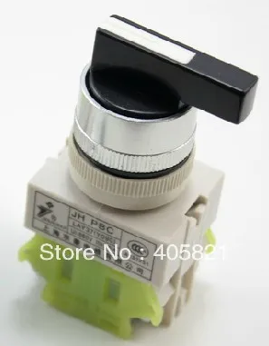 

2N/O Long Handle Knob 3Position Maintained Select Selector Switch Y090(LAY37)-20XB/31 Self-locking Mouting Hole 22mm