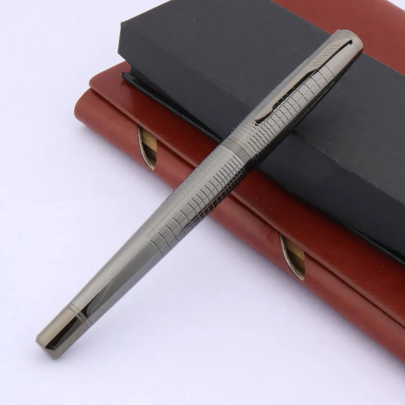 OFFICE Iridium Authentic fashion Portable Gun grey Classic style GIFT fountain pen