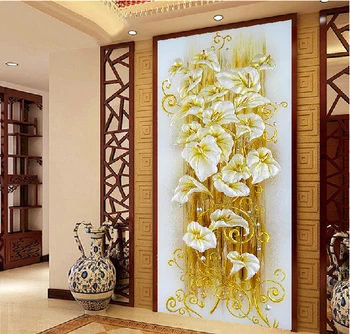 

5D Diamond painting square rhinestones needlework diamond embroidery Beautiful Lily diamond mosaic crafts diamond paint 50*90cm
