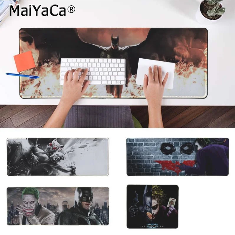 

MaiYaCa Your Own Mats joker batman Comfort Mouse Mat Gaming Mousepad Free Shipping Large Mouse Pad Keyboards Mat