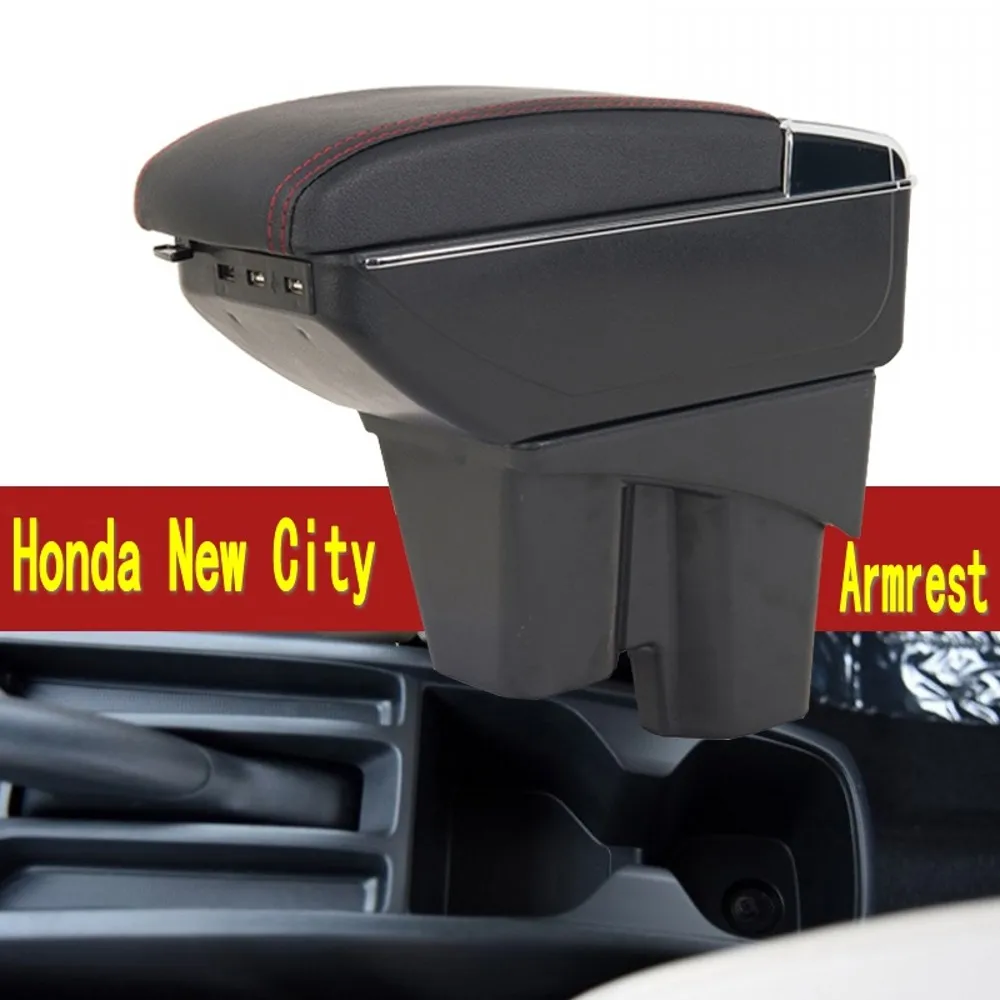 Для Honda New City подлокотник коробка