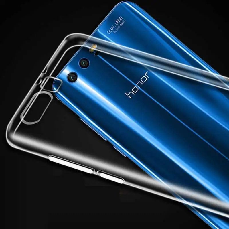 Mokoemi ультра тонкий прозрачный мягкий ТПУ 5,1" для huawei Honor 9 чехол для huawei Honor 9 чехол для телефона