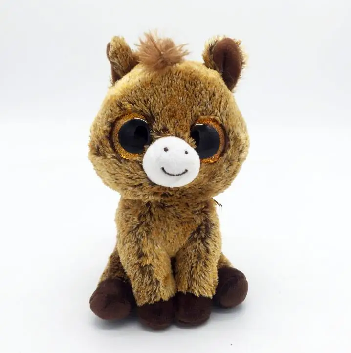 Ty Beanie Boos Elephant and Monkey Plush Doll Toys for Girl Rabbit Fox Cute Animal Owl Unicorn Cat 6\