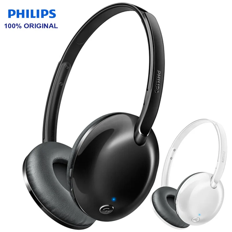 Philips SHB4405 Wireless Headset/Bluetooth Headphones Volume Control Stereo Bass for Iphone X