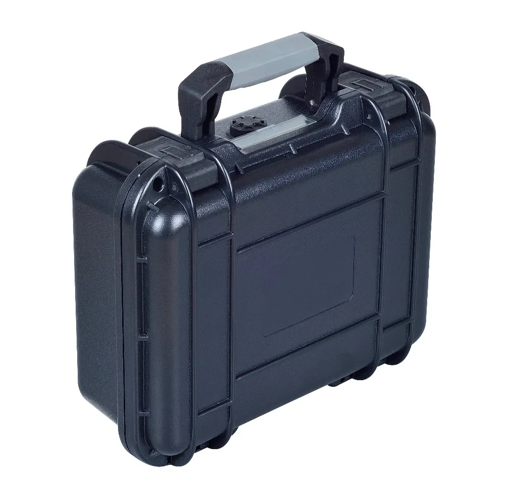 No foam small size waterproof high impact equipment case with handlein