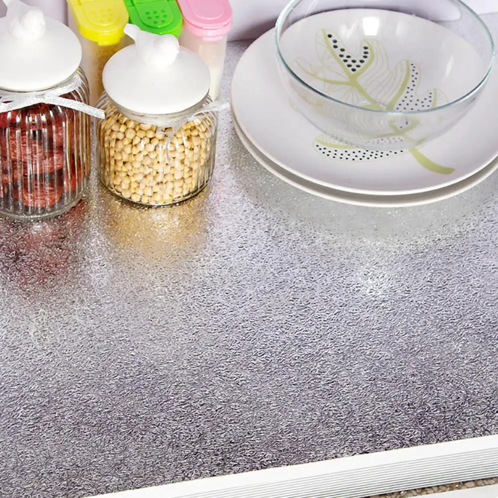 

new Kitchen Thicken Waterproof Oilproof Aluminum Foil Sticker Roll Cupboard Stove Cabinet Stickers Wall Paper Walls Cover