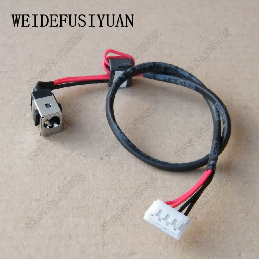 DC power jack in cable harness for LENOVO IDEAPAD G450 G555 G560 G565 G570