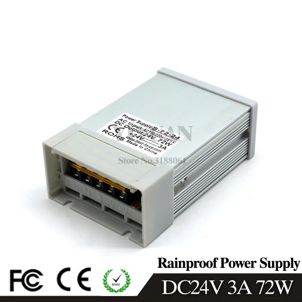 24V72W