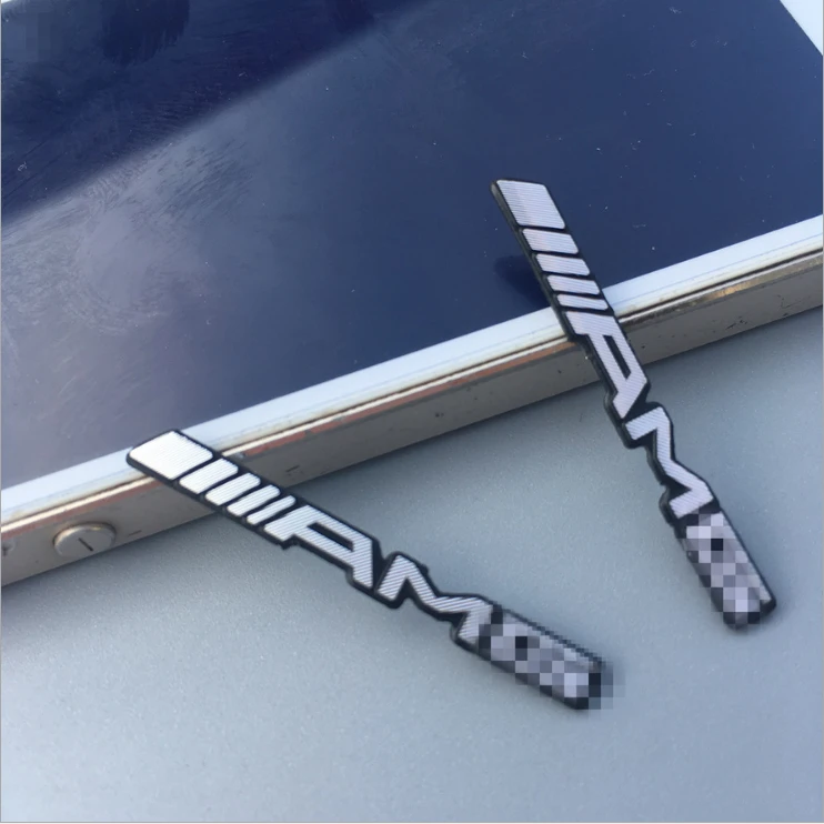 

Exclusive AMG metal car stickers For Benz w220 w202 w210 w203 w204 w163 w639 w638 w168 c180 Car-Styling sticker Accessories
