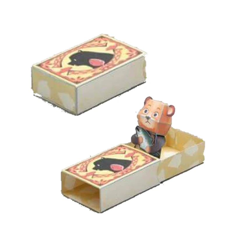 DIY Бумага для украшения D'Haruki Nakamura бумажные игрушки Octopus Matchbox Soul out of Body Kirigami Pliage