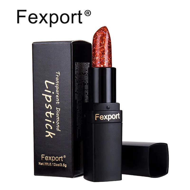 FEXPORT прозрачная Желейная помада 7 цветов меняющий температуру бальзам для губ