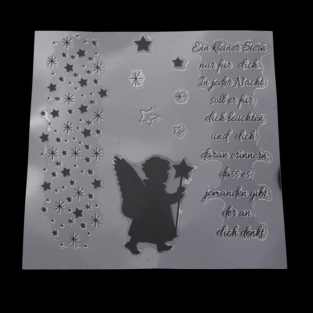 Many Style Butterfly Flower Best Wishes Clear Rubber Stamps for Card Making Decoration Scrapbooking Photo Album Diary