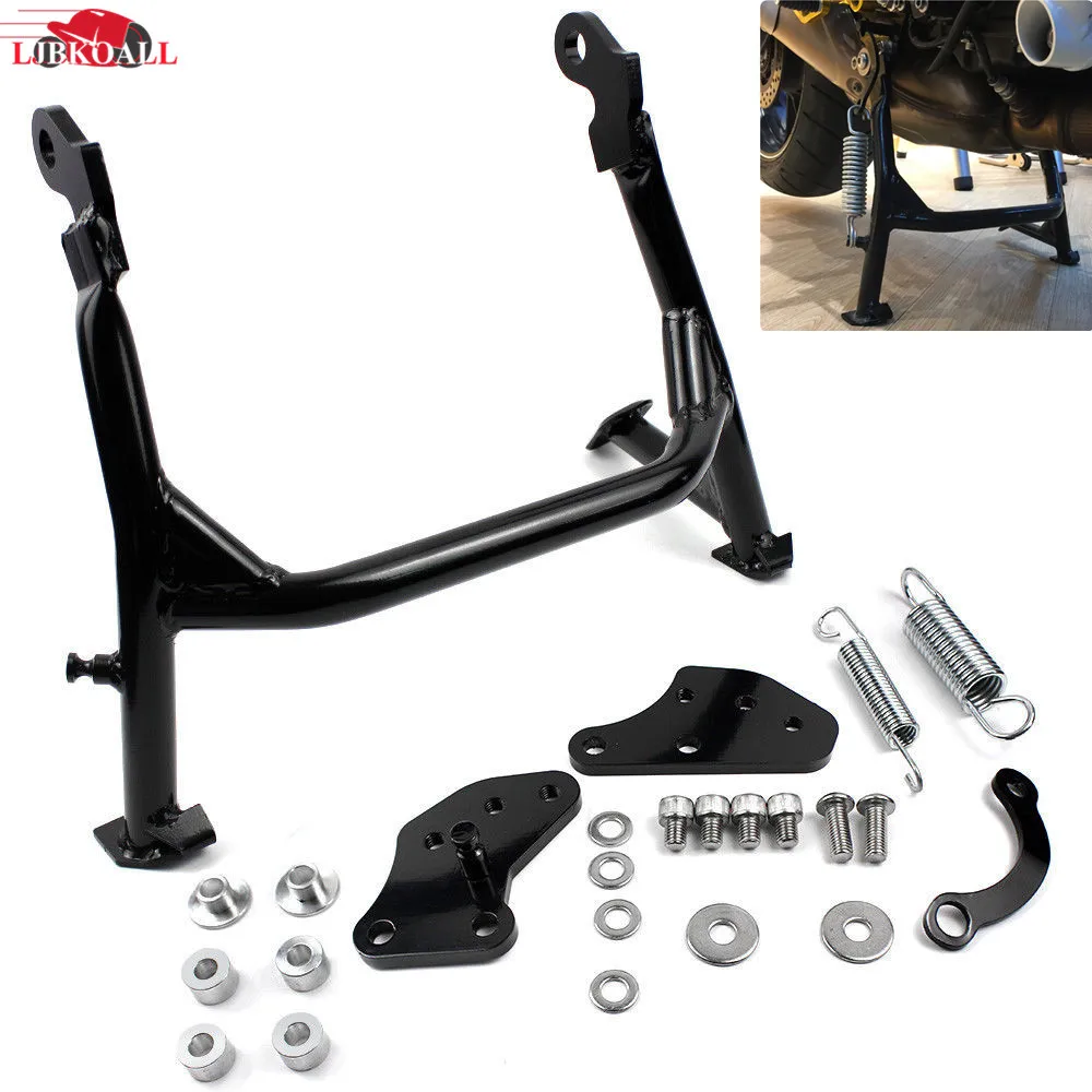 LJBKOALL MT09 MT 09 FZ09 центр скамеечка для ног Centerstand кронштейн Yamaha FZ 2013 2014 2015 2016 2017