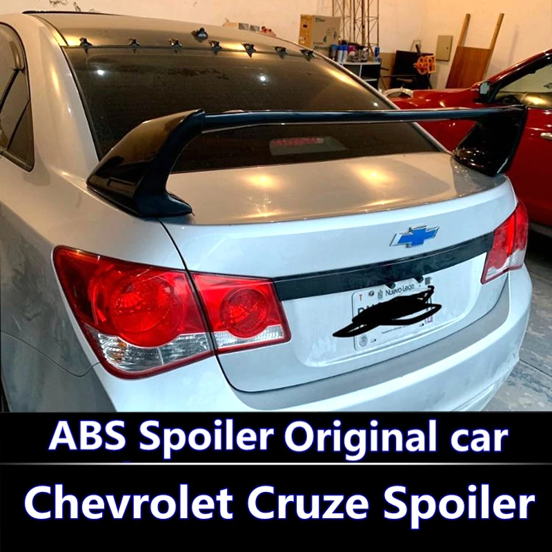 

For Chevrolet Cruze Spoiler 2009-2013 FD2 ABS Material Car Rear Wing Primer Color Rear Spoiler Press the tail For Cruze Spoiler
