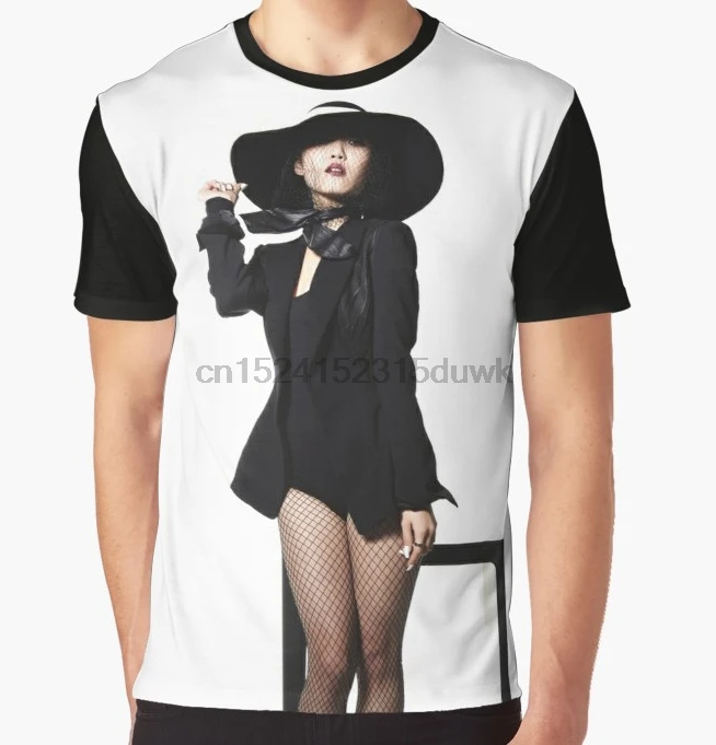 

All Over Print T-Shirt Men Funy tshirt Hwasa (MAMAMOO) Short Sleeve O-Neck Graphic Tops Tee women t shirt