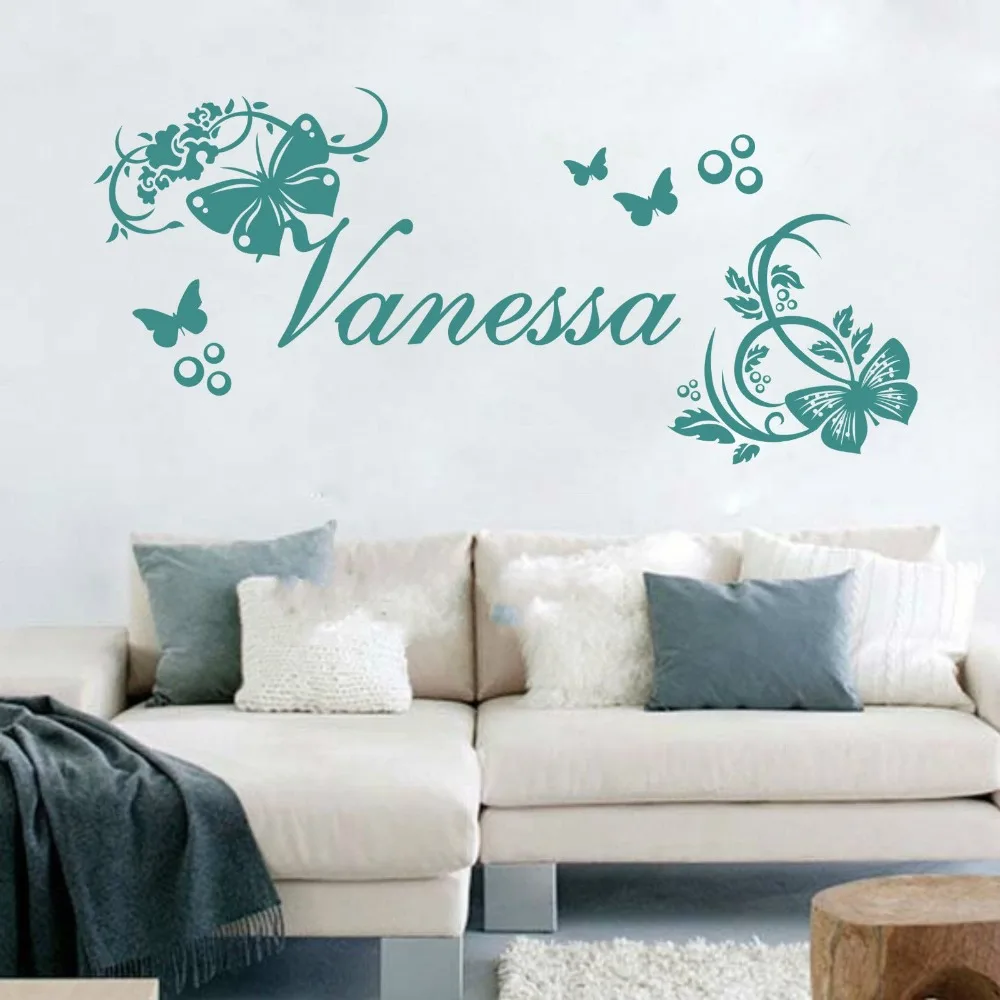 Name Wall Decor online get cheap personalised butterfly wall art -aliexpress Name Wall Decor online get cheap personalised butterfly wall art -aliexpress