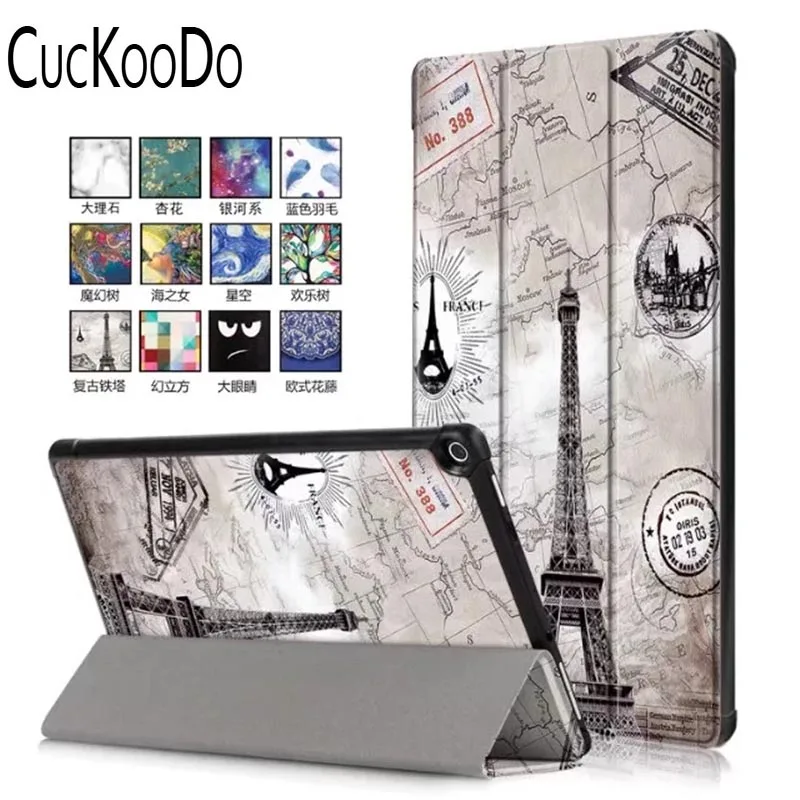 Cuckoodo для Fire HD 10 2017, ультра легкий защитный чехол Стенд с автовключение/сна для Amazon Fire HD 10.1 дюймов Планшеты