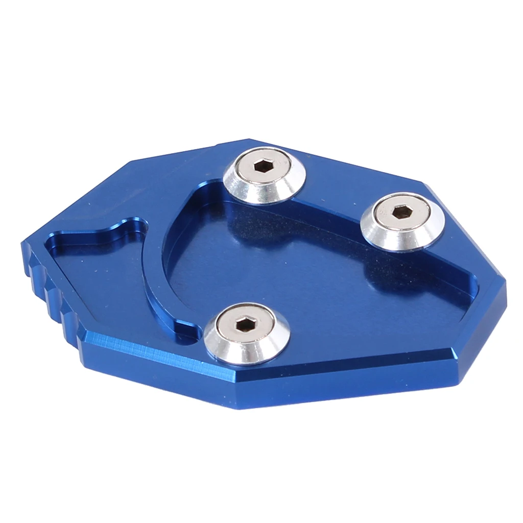 

For Kawasaki GTR1400 2007-2016 ZX14R 2006-2016 Motorcycle Kickstand Foot Side Stand Extension Pad Support Plate 3.31 x 2.36 Inch