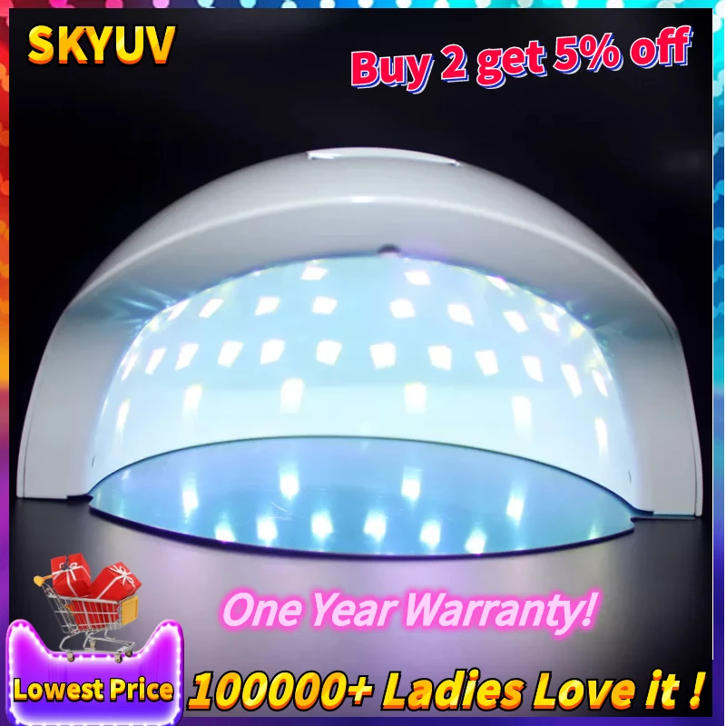 

SUN5 Plus UV Lamp LED Lamp 48W Nail Fast Dryer Machine Nail Lamp for Curing UV Gel Varnish With Sensor Smart Timer Lamp