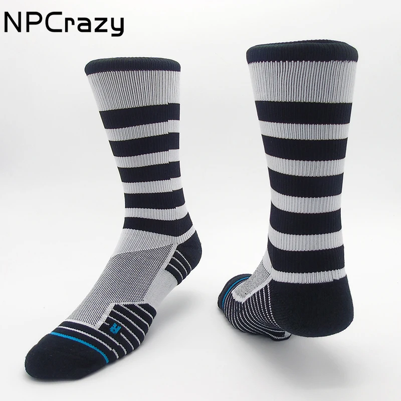 Buy Socks Men Striped Sock Quick Drying Nylon