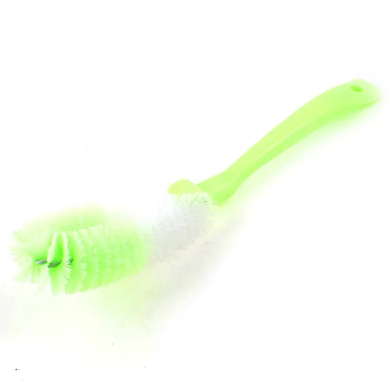 

Hard Plastic Bristle Cup Bottle Jug Cleaning Brush