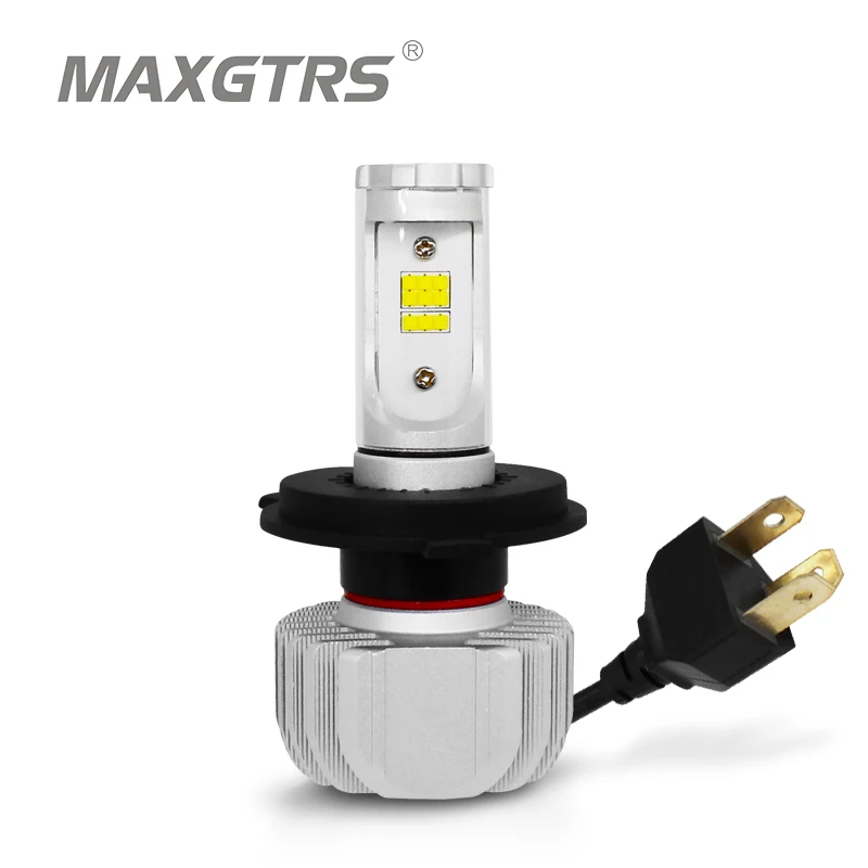 MAXGTRS H4 Светодиодная лампа для мотоциклетных фар 3600M DRL Комплект преобразования