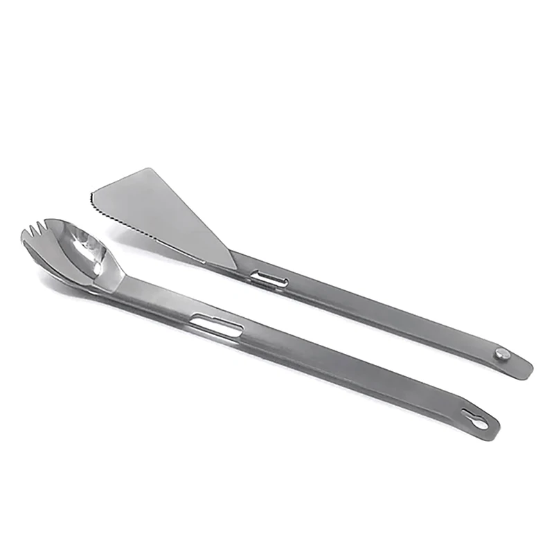 

3-in-1 Multi Functional Utensil Detachable Cutter Fork Salad Clip Food Cutlery Tongs Tableware Flatware Outdoor Picnic BBQ New
