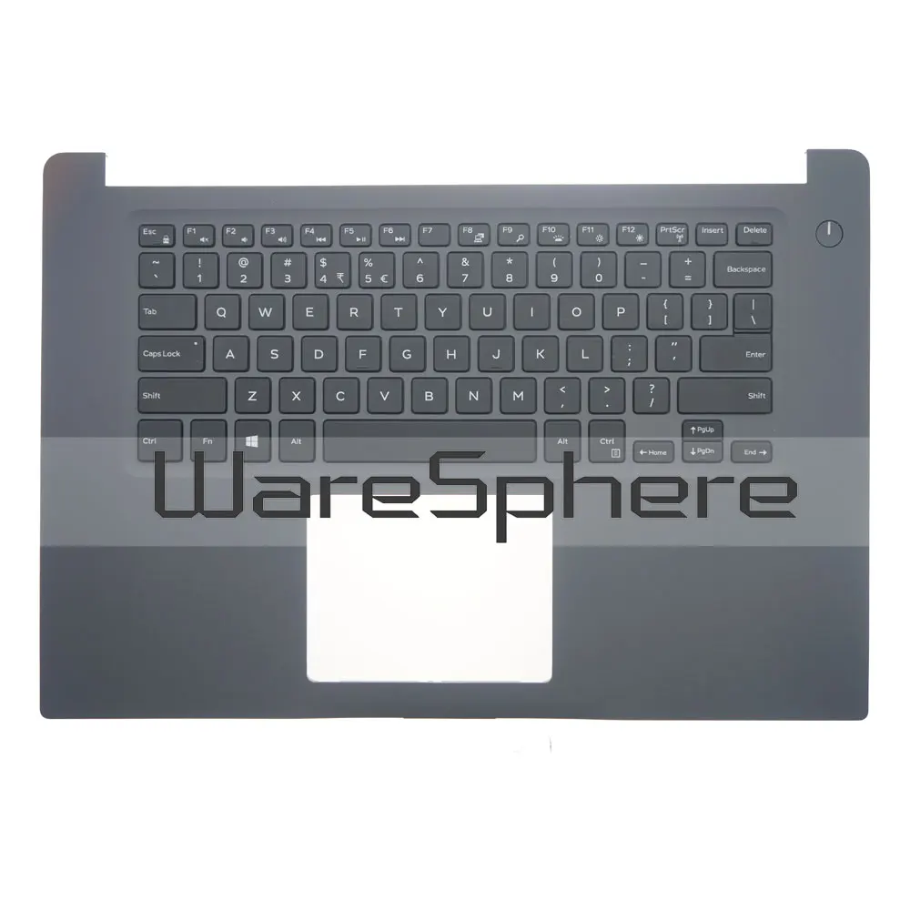 Чехол с подсветкой США клавиатура для Dell Inspiron 15 7560 верхняя крышка корпус RTJ7W 0RTJ7W M9DMK 0M9DMK черный