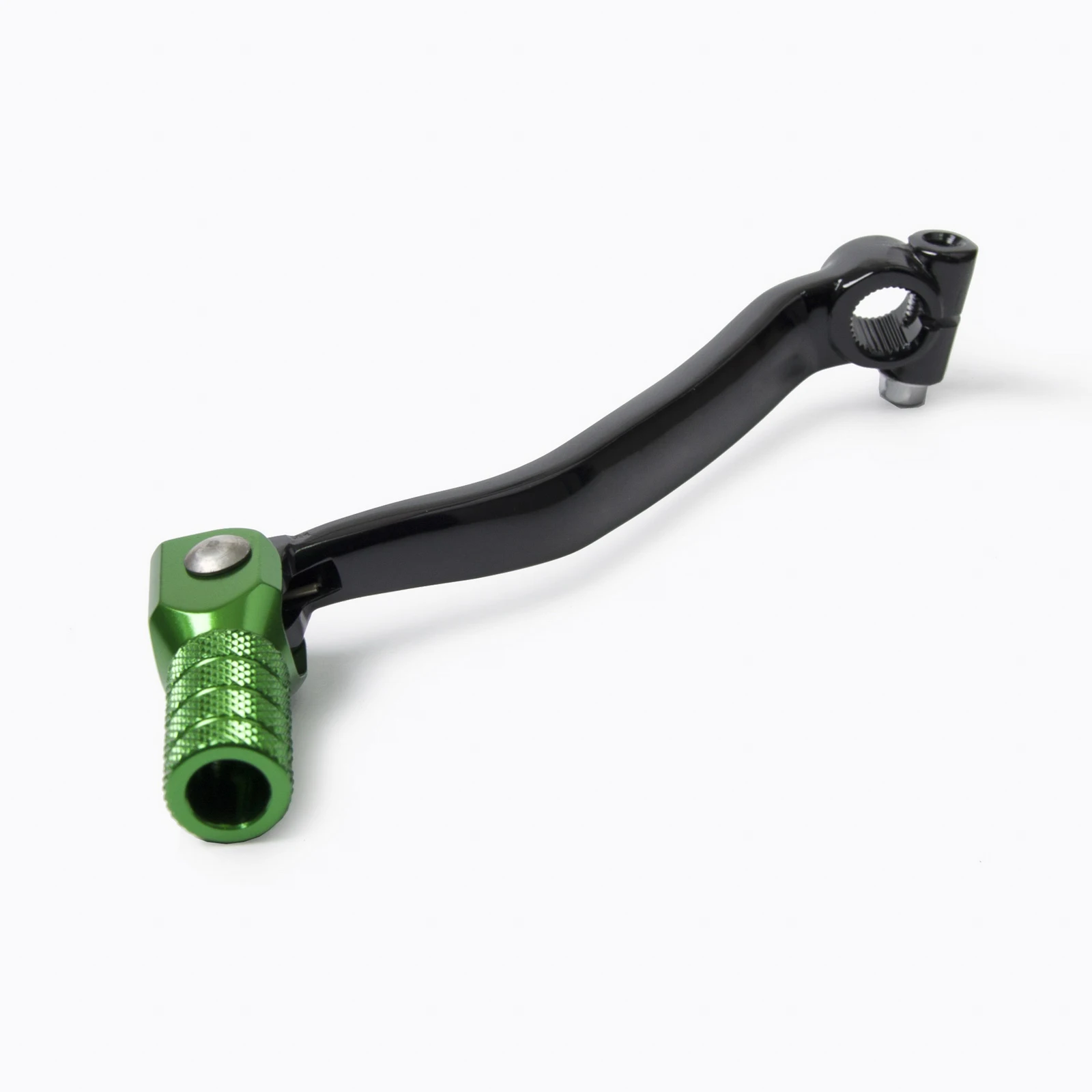 Plegable verde punta palanca para Kawasaki KX250F 2009 2010 2012 2013 2014 2015 2017 2018 palanca de cambios motocicleta # Plegable verde punta palanca para Kawasaki KX250F 2009 2010 2012 2013 2014 2015 2017 2018 palanca de cambios motocicleta #