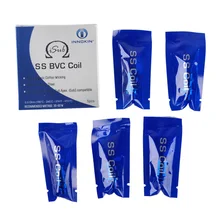 50 шт./лот Innokin iSub катушки Sub Ом Core Ni200 Клэптон BVC катушки несовместим с vape Innokin Isub, ISub-g, S распылителя