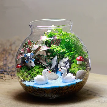 

Micro landscape bonsai 5/Fairy garden gnome//DIY material/terraium decoration/crafts/bonsai/Valentine's Day/children gifts/