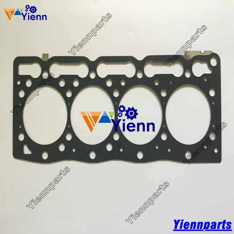 Kubota V1505 Cylinder head gasket 16292 03310 Steel made for Kubota