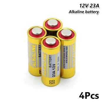 

YCDC 12V Alkaline Replacement Battery 23A 23GA MS21 A23 E23A V23GA Batteries Batteria For Remote Control Doorbell