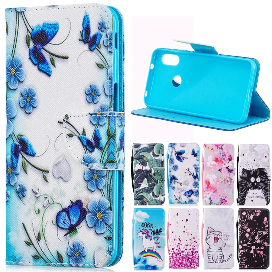 

Xiomi Mi A2 Lite Leather Case on for Funda Xiaomi Redmi 6 Pro Mi A2 lite Cover for Redmi 6 Pro Fashion Flip Wallet Phone Cases
