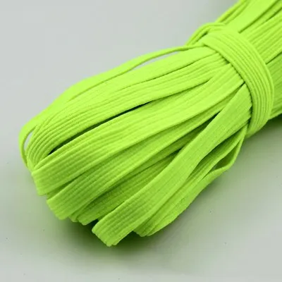 30 м красочные 6 мм высокоэластичные эластичные ленты канатная Резиновая лента линия спандекс лента шитье из кружева отделка поясная лента аксессуары для одежды