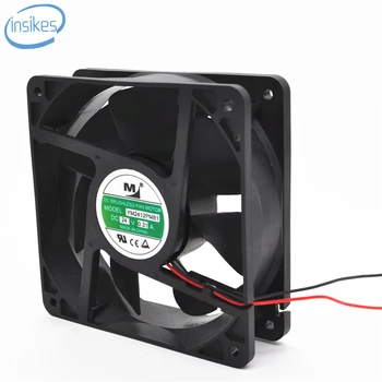 

YM2412PMB1 Cabinet Inverter Cooling Fan DC 24V 0.31A 12038 12CM 120*120*38mm 2 Wires