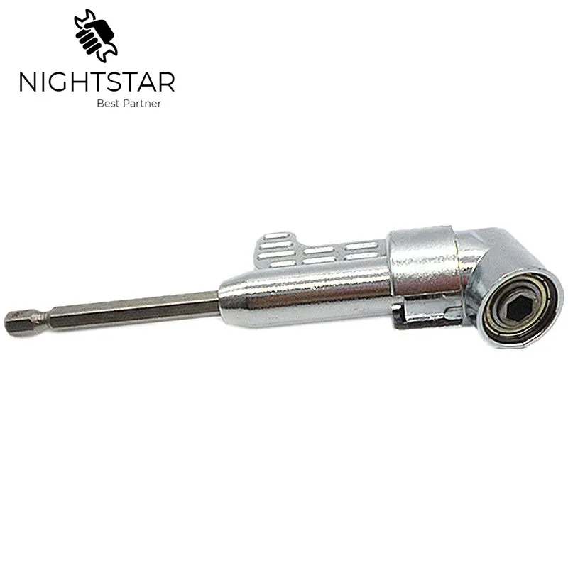  Power Drill Tool 1/4 Inch Power Drill Tool Right Angle Driver Hex Magnetic Screwdriver Angled Bit H