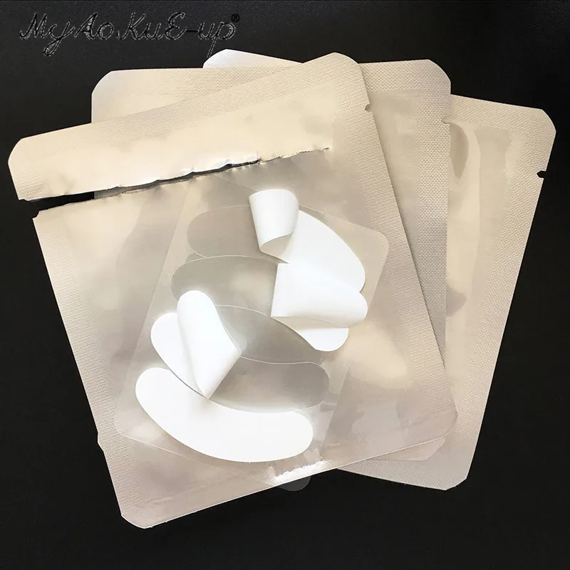 25 шт./упаковка силиконовые патчи для наращивания ресниц|extension tools|eye padsunder eye pads |
