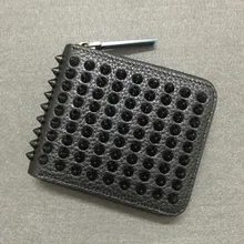 2019 Solid Unisex Time-limited Cosysunny Real Leather Wallet Rivets Square Zipper Bag Colorful Short And Universal Coin Purse 2019 Solid Unisex Time-limited Cosysunny Real Leather Wallet Rivets Square Zipper Bag Colorful Short And Universal Coin Purse