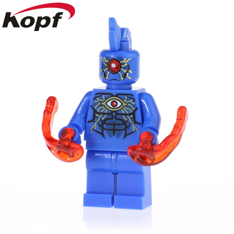 

XH 964 Super Heroes Single Sale Action Luthor Superman Figures Brother Eye Bricks Killer Frost Building Blocks For Kid Toys Gift