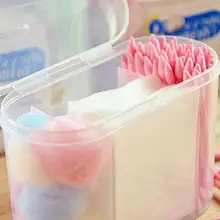 Портативный путешествия Мягкий хлопок Макияж косметический для удаления одноразовые Спецодежда медицинская лечения здоровья Красота тампоны почки шары разные цвета