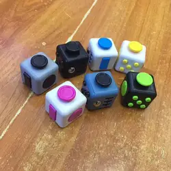 Fidget Magic декомпрессионный куб Rubiks Cube сопротивляется тревоге и раздражительности головоломки игрушки анти-стресс раздражает для взрослых