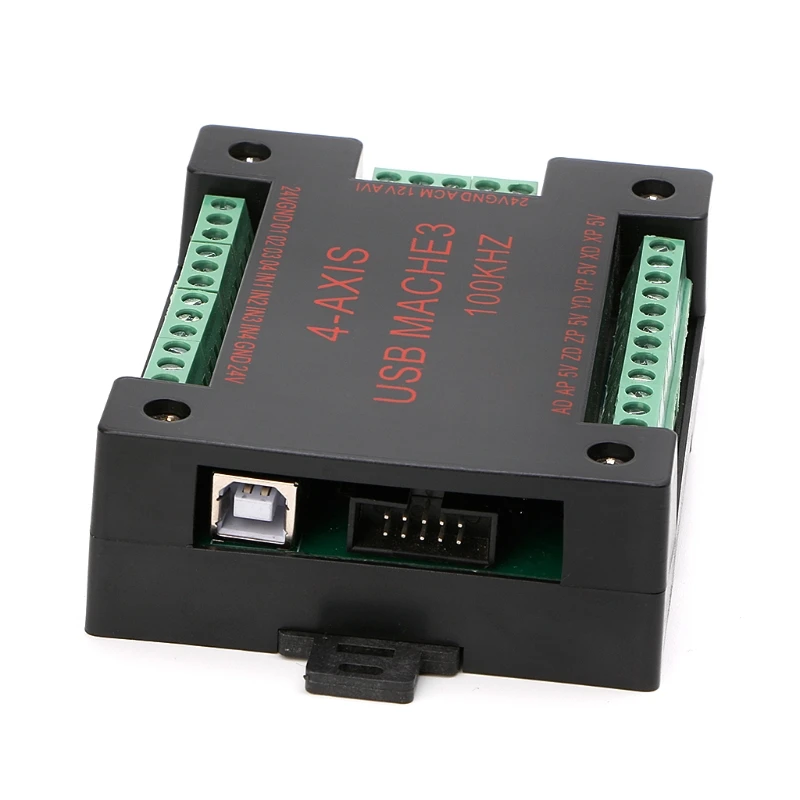 CNC USB MACH3 100 кГц секционная плата 4 оси интерфейс драйвер контроллер движения LS'D инструмент qiang