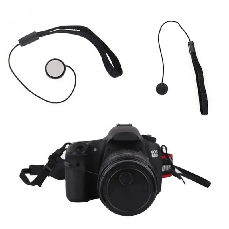 5 шт./лот крышка объектива Держатель веревка подвесной шнур для DSLR SLR камеры аксессуары