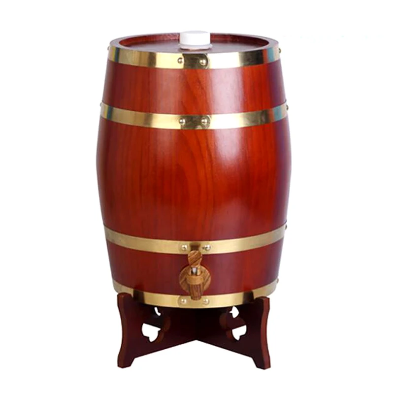 5L beer barrels oak barrel Wooden Barrel Standing Bar Hotel restaurant