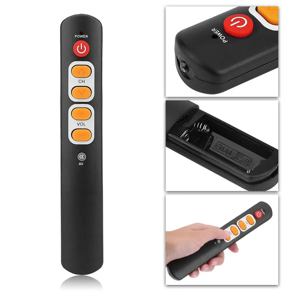VBESTLIFE Universal Cloning Fernbedienung Schl/üsselanh/änger f/ür Auto Garage T/ür Elektrisches Tor DC 6 V 433,92 MHz Schwarz