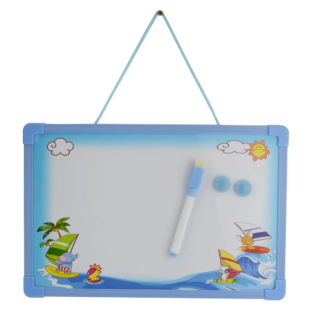 Whiteboard Kids Set Small Message Hanging Board For Home Cl Whiteboard Kids Set Small Message Hanging Board For Home Cl School Drawing Education 1pen 2 Magnets 1board In From Office Supplies