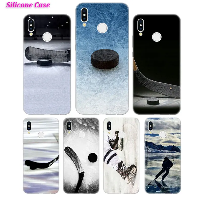

Silicone Phone Case Hockey Sport Fashion for Huawei Honor 7C 7A 8 8X 9 10 Y5 Y6 Y7 Y9 V20 Lite Pro 2019 2018 Nova 3 4